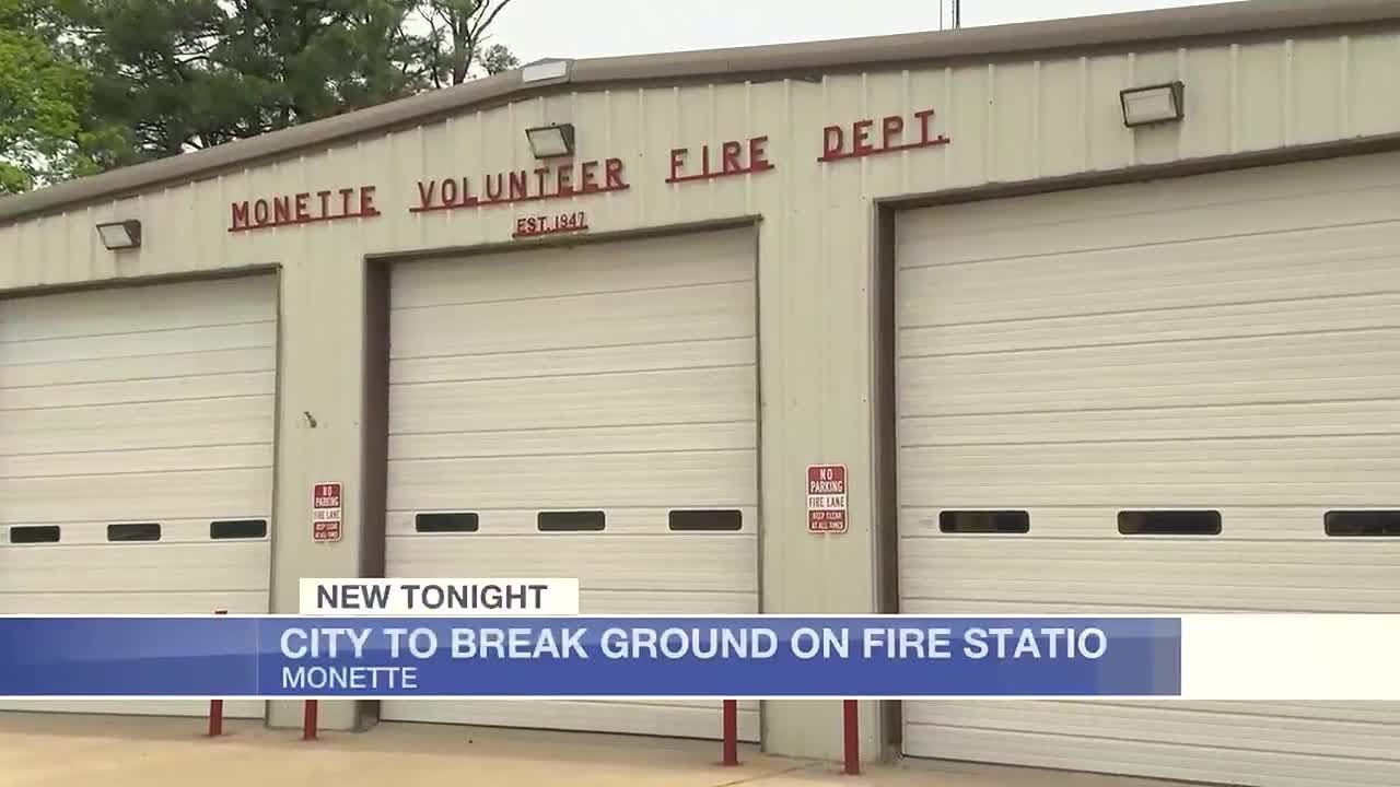 City building new volunteer firefighter building