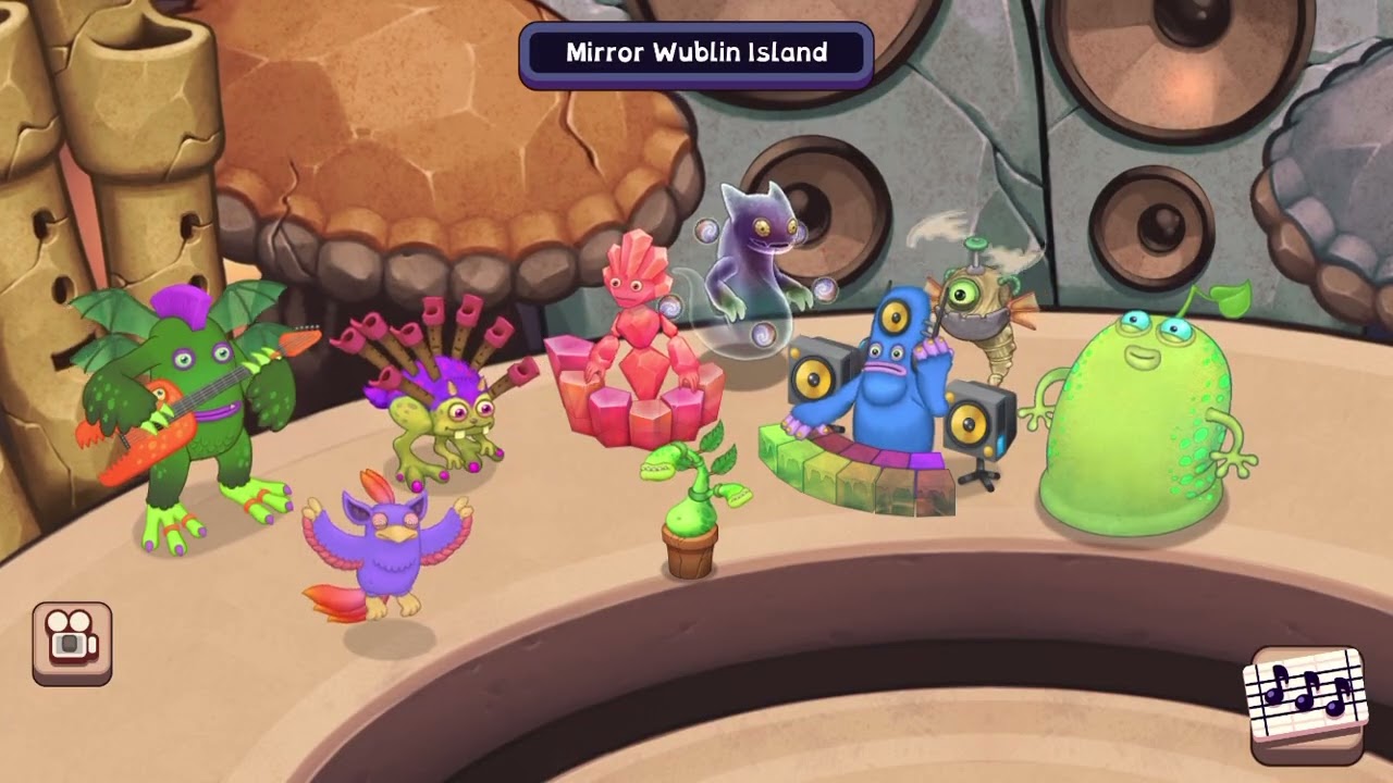 Mirror Wublin Island; Backgrounds #mwi 