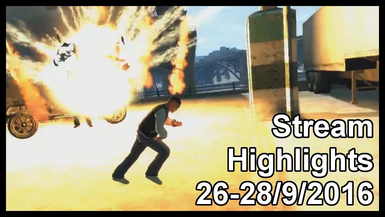 Stream Highlights 26-28/9/2016