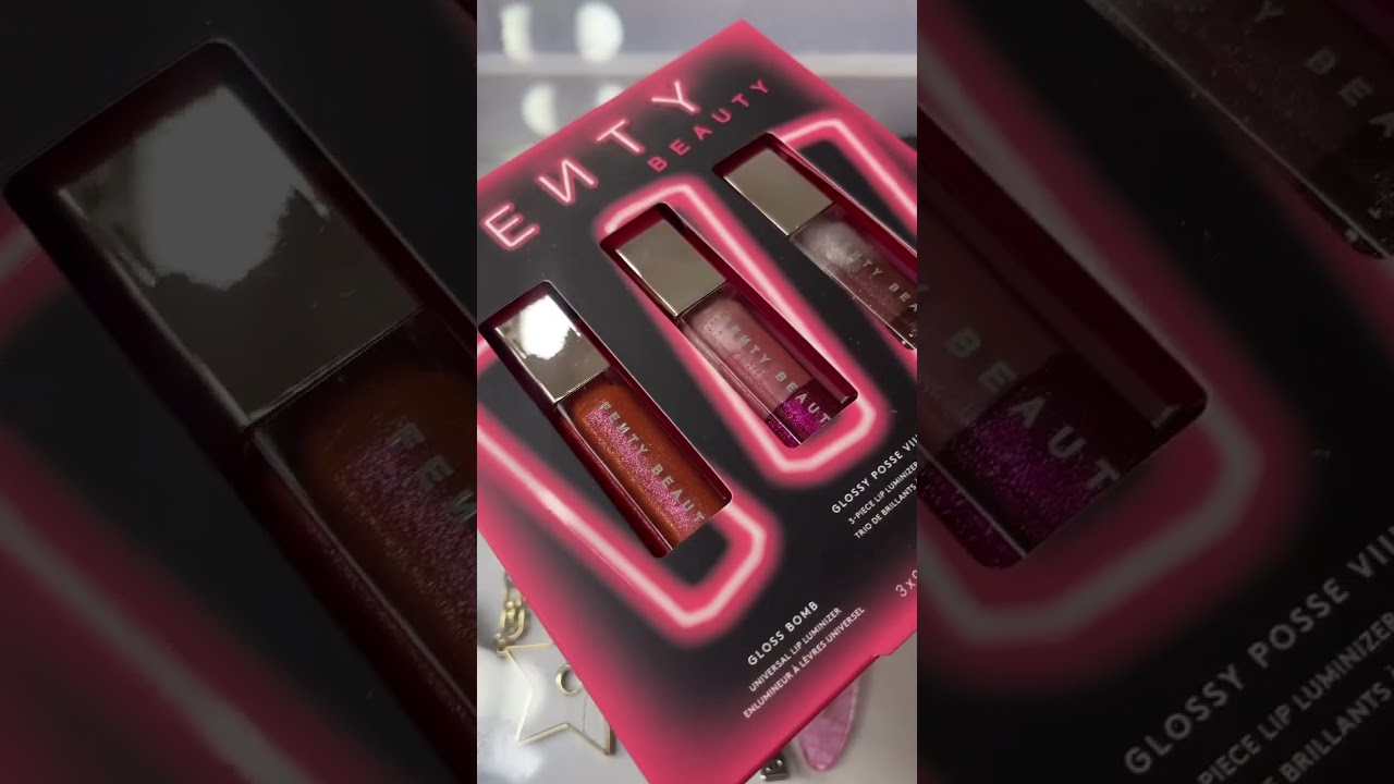 First look: @fentybeauty glossy posse VIII holiday 2025 🎄