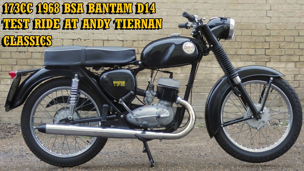 1968 BSA Bantam D14 173cc at Andy Tiernan Classics #09472BSA