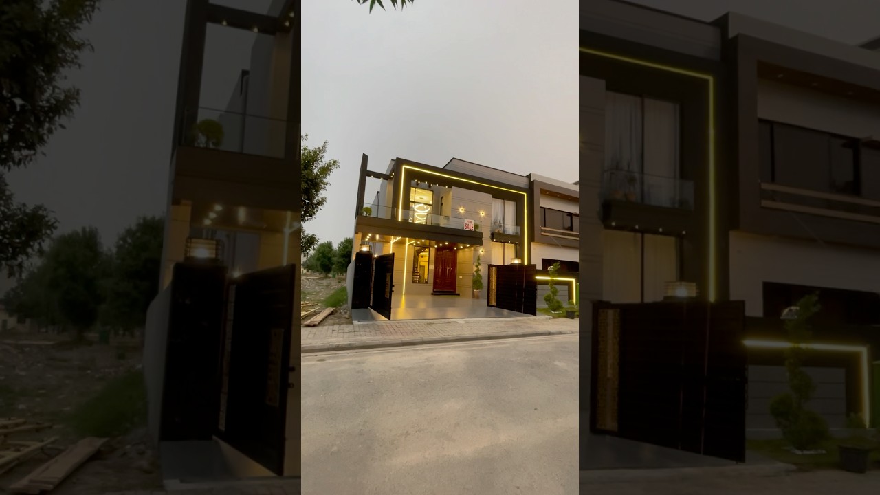 Modern Design 11Marla Brand New Ultra Luxurious House For Sale In Bahria Town Lahore YouTube shorts