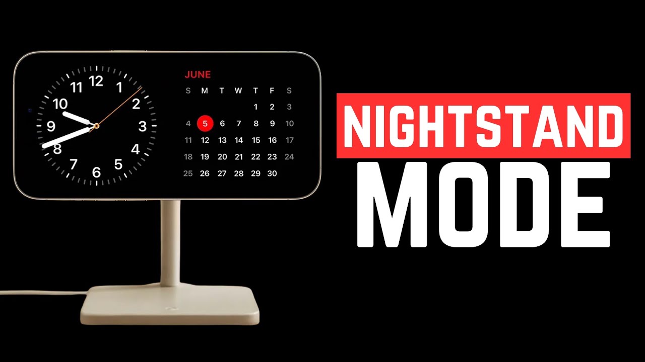 How To Enable Nightstand Mode On iPhone - Full Guide