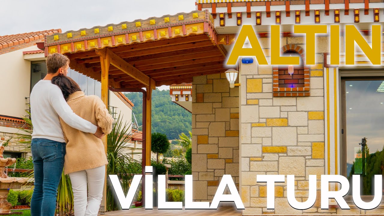 Urla Kuşçularda Gold Evler' de Bulunan Lüks Villa Portföyümüz