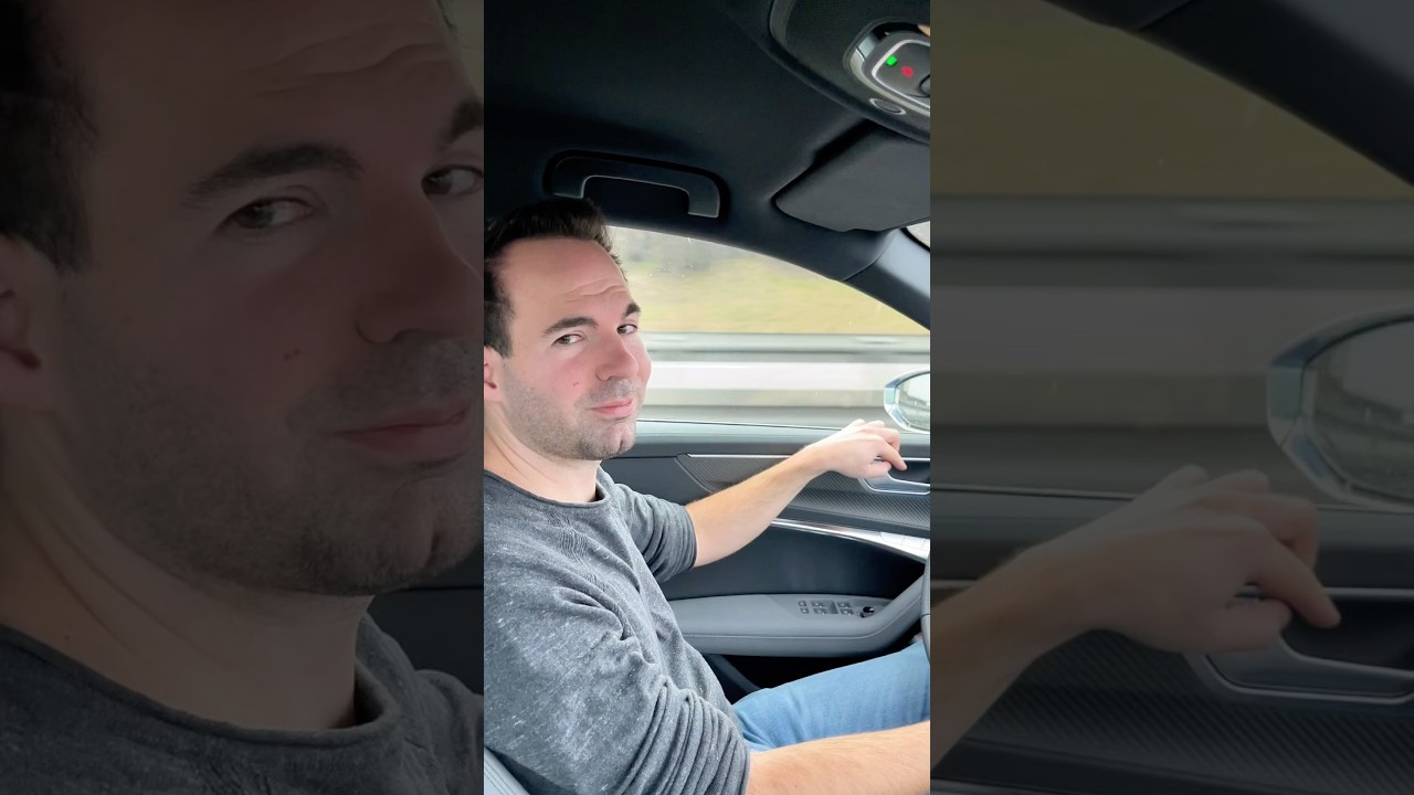 The Audi A6&lsquo;s electric door release won&rsquo;t open the door while driving! 🔒