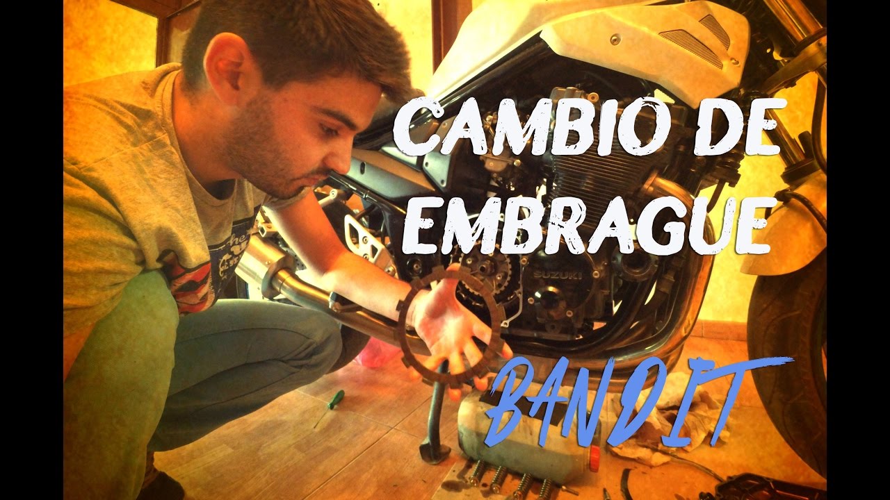 Cambio de Embrague Suzuki GSF Bandit