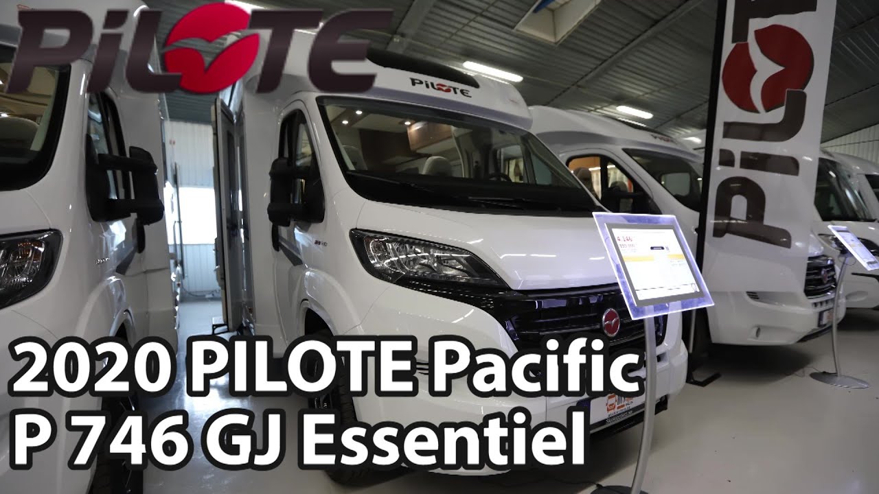 Pilote Pacific P 746 GJ Essentiel 2020 Motorhome 7,49 m