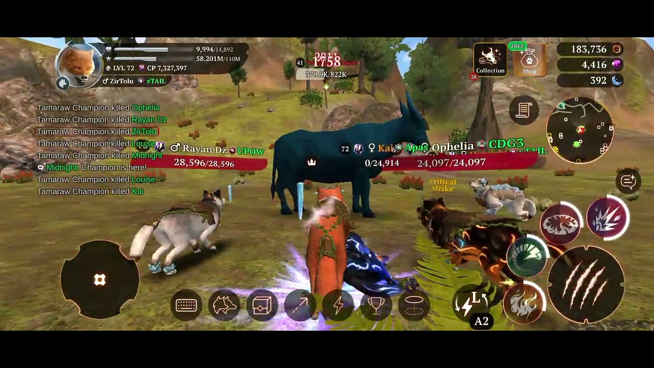 A mocking game 800k champion and Death repeatedly ......and Conclusion 20 gems.. this fk game