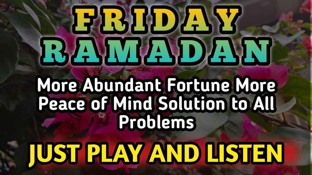 Powerfull dua on Ramadan-practices that bring good fortune, a healthy body makes everything easier 🤲