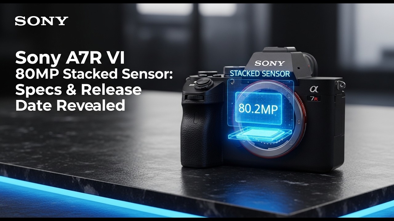 Sony A7R VI 80MP Stacked Sensor: Hands-on Specs & Release Date Revealed.