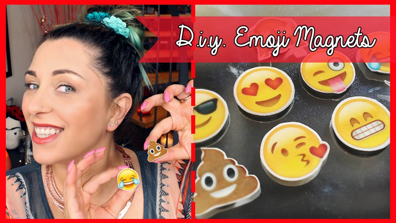 D.I.Y. Emoji magnets - Calamite emoji fai da te | Giugizu