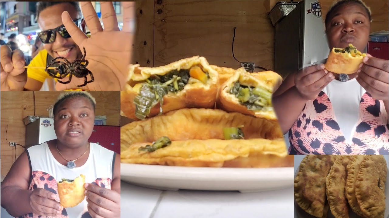 Colaz Colaz an it again/ callaloo patty