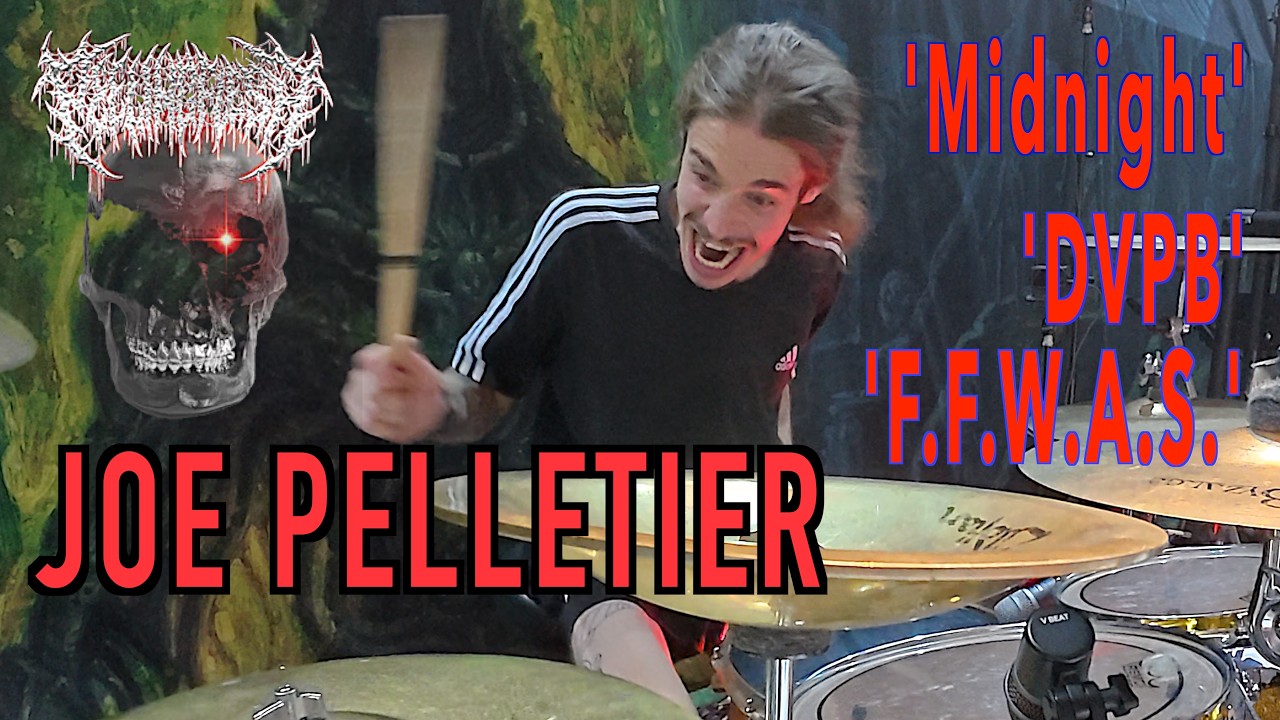 Joe Pelletier - PeelingFlesh - 'Midnight'  'DVPB'   'F.F.W.A.S. (Drum Cam)