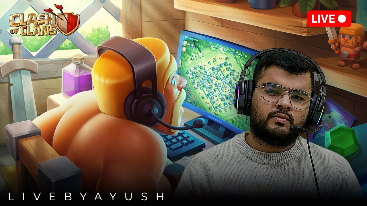 Clash of Clans | Road to 1000 Subscribers | LivebyAyush