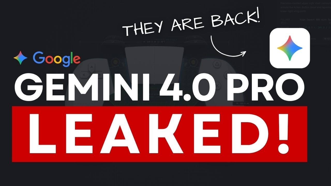 Gemini 4 Pro скоро выйдет! Google вернулась...