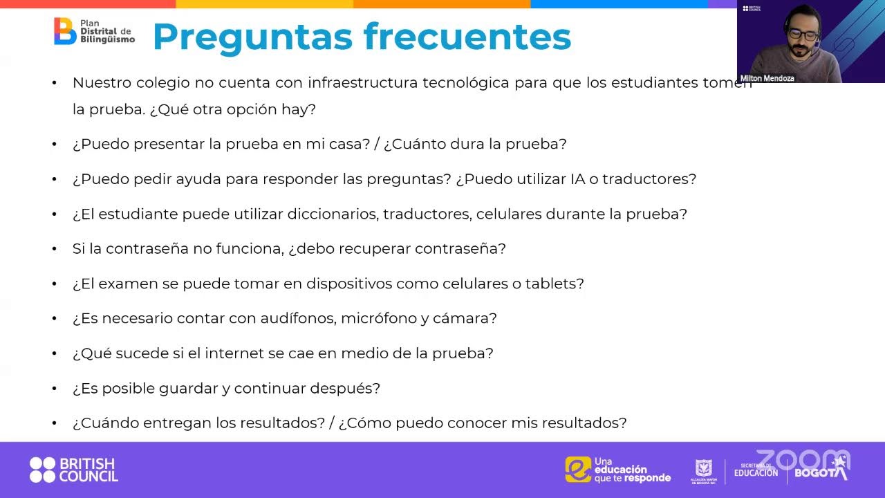 Sesión en vivo-Prueba de salida EwB