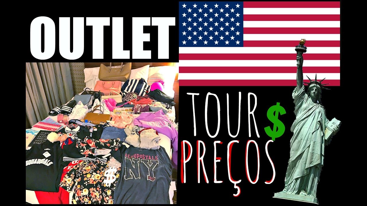OUTLET EM NEW YORK  (COMO CHEGAR) + COMPRAS EM NEW JERSEY + LIQUIDAÇÃO
