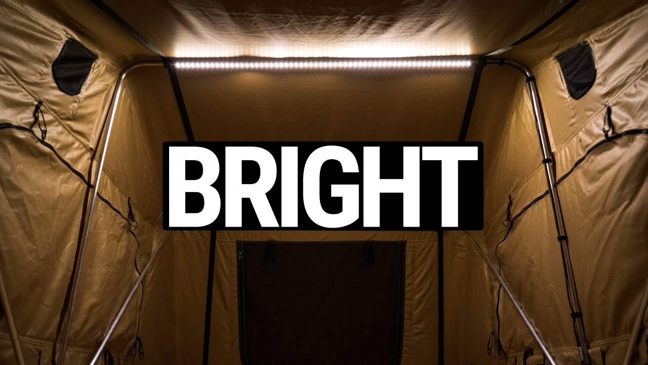 How to Install Lights in your ROOFTOP TENT!