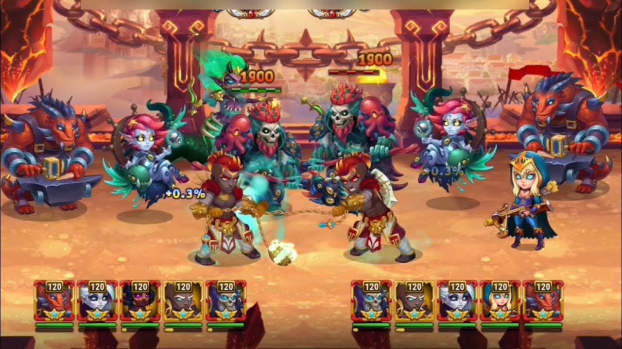Hero Wars Mobile - testing Yasmine in my Artemis team to see how she performs against Artemis