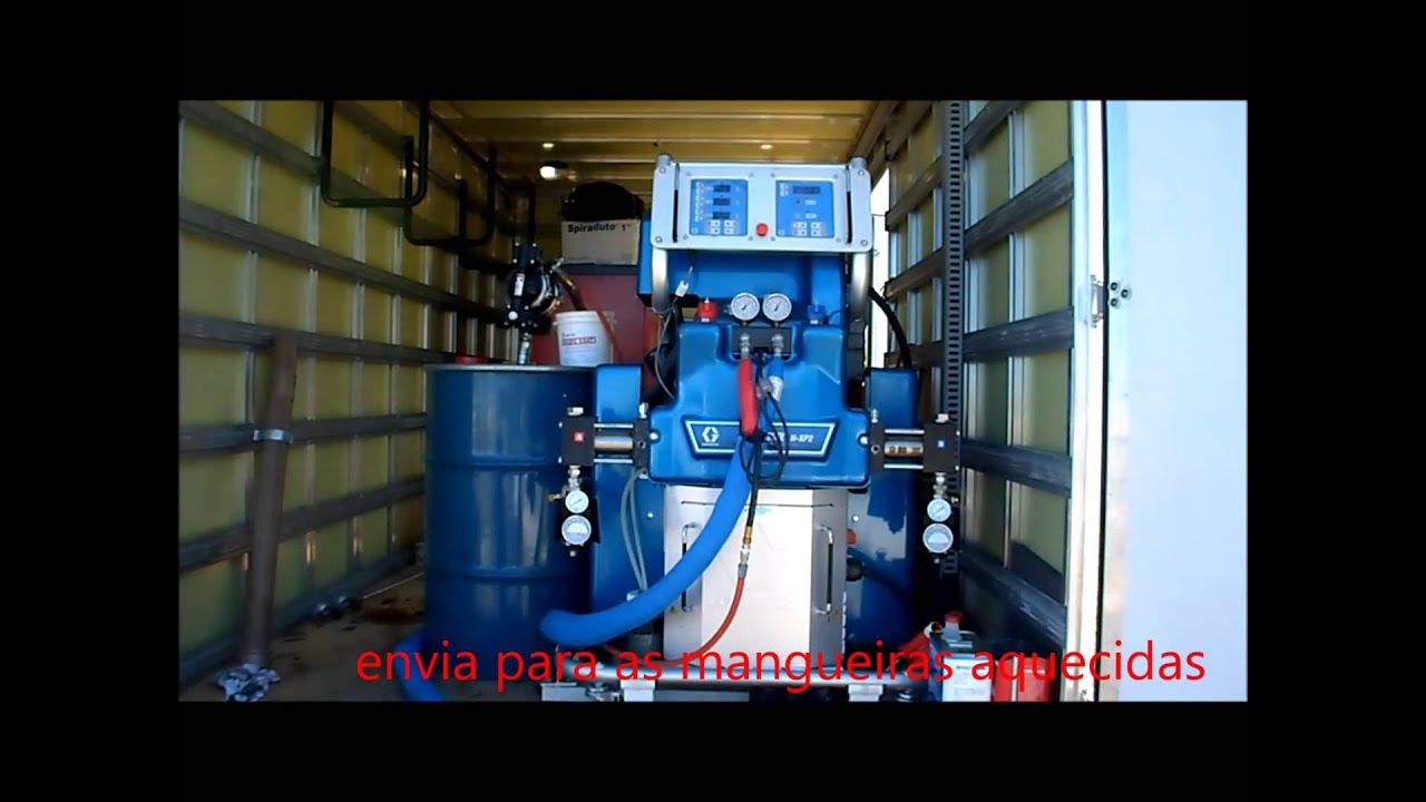 Poliureia Unidade Movel de Aplica&ccedil;&atilde;o