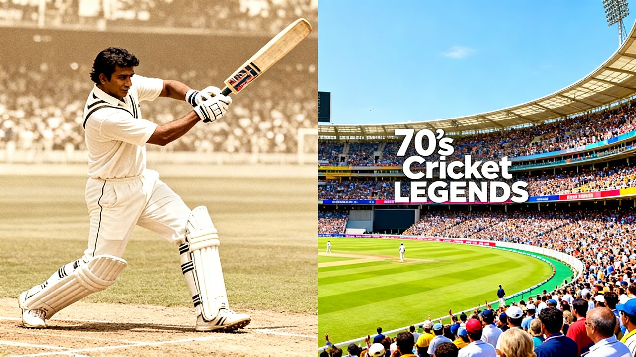 Top 10 Legendary Batsmen of the Indian Cricket Team from the 1970s | Past2Present