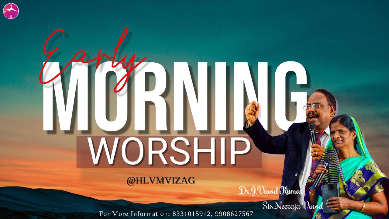 Early Morning Worship  || 28th January 2026 || Rev Dr J Vinod Kumar || Neeraja Vinod