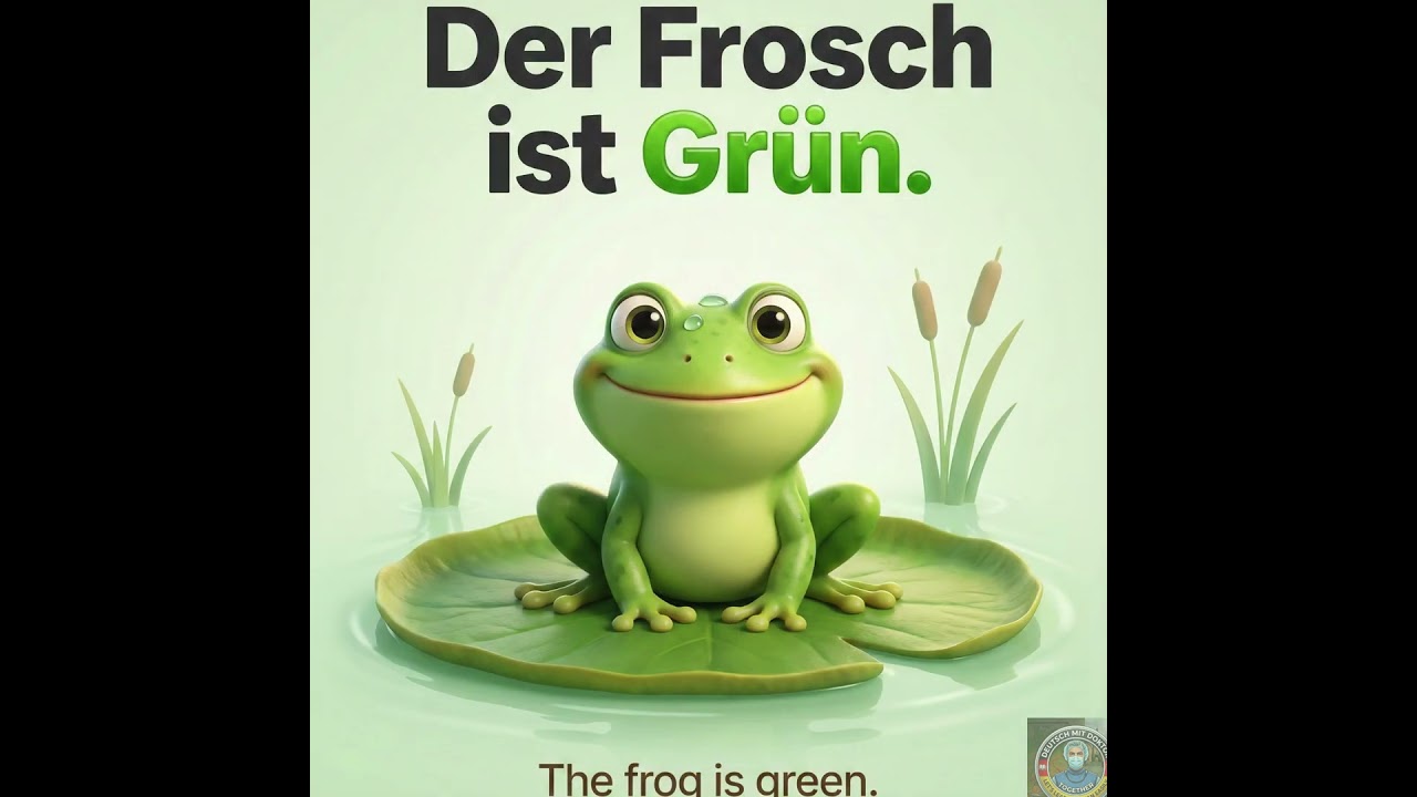 🇩🇪 Learn German Colors in 30 Seconds! 🎨 Die Farben 