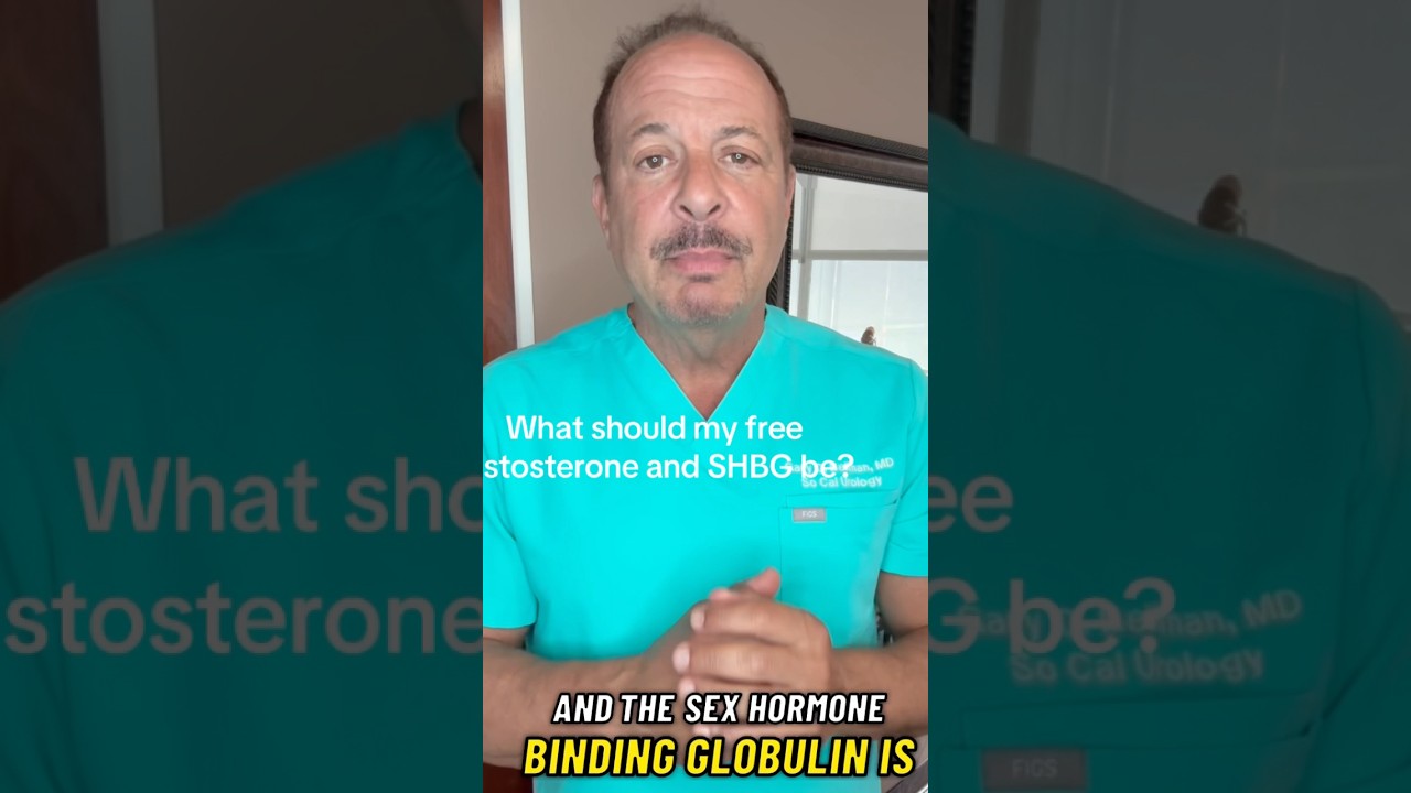 How to interpret free testosterone and SHBG? #trt #hormonetherapy #testosteronetherapy