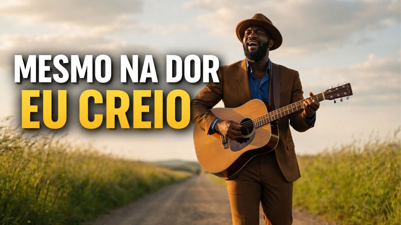 Mesmo na Dor Eu Creio – Blues Gospel Profundo  Canção de Fé em Meio à Dor
