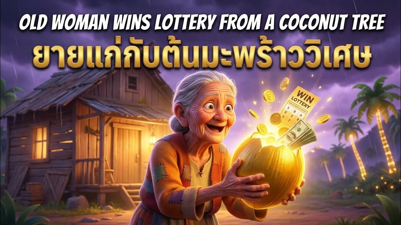 เรื่องราวของยายแก่ผู้ยากไร้ ที่โชคชะตานำพาให้พบกับมะพร้าววิเศษ | อาณาจักรข้างหมอน