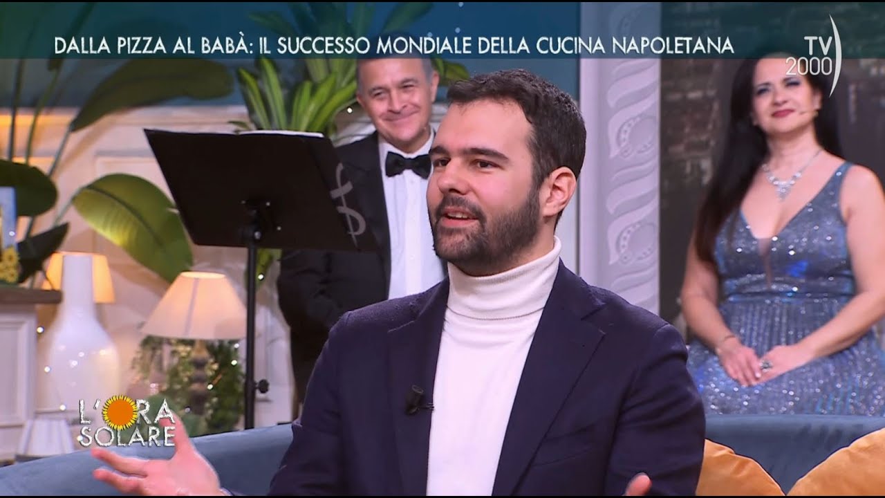 L'Ora Solare (TV2000) Dalla pizza al babà: il successo mondiale della cucina napoletana