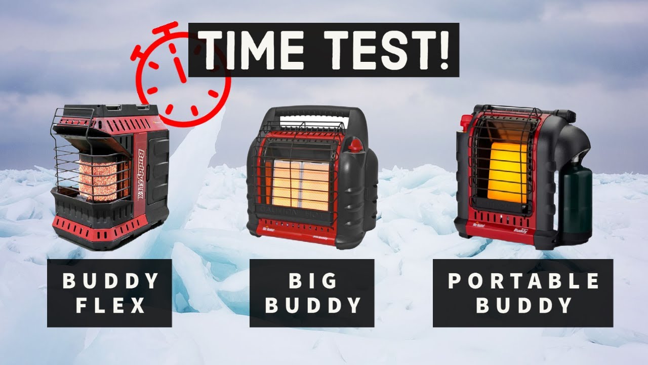 Фактическое время работы: Mr. Heater Buddy Flex, Big Buddy и Portable Buddy! Сколько пропана испо...