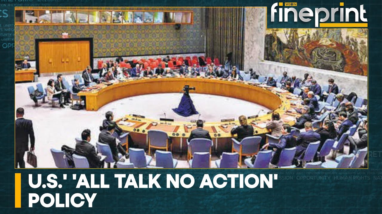 The U.S.' No Talk No Action' Policy at play again  | WION Fineprint