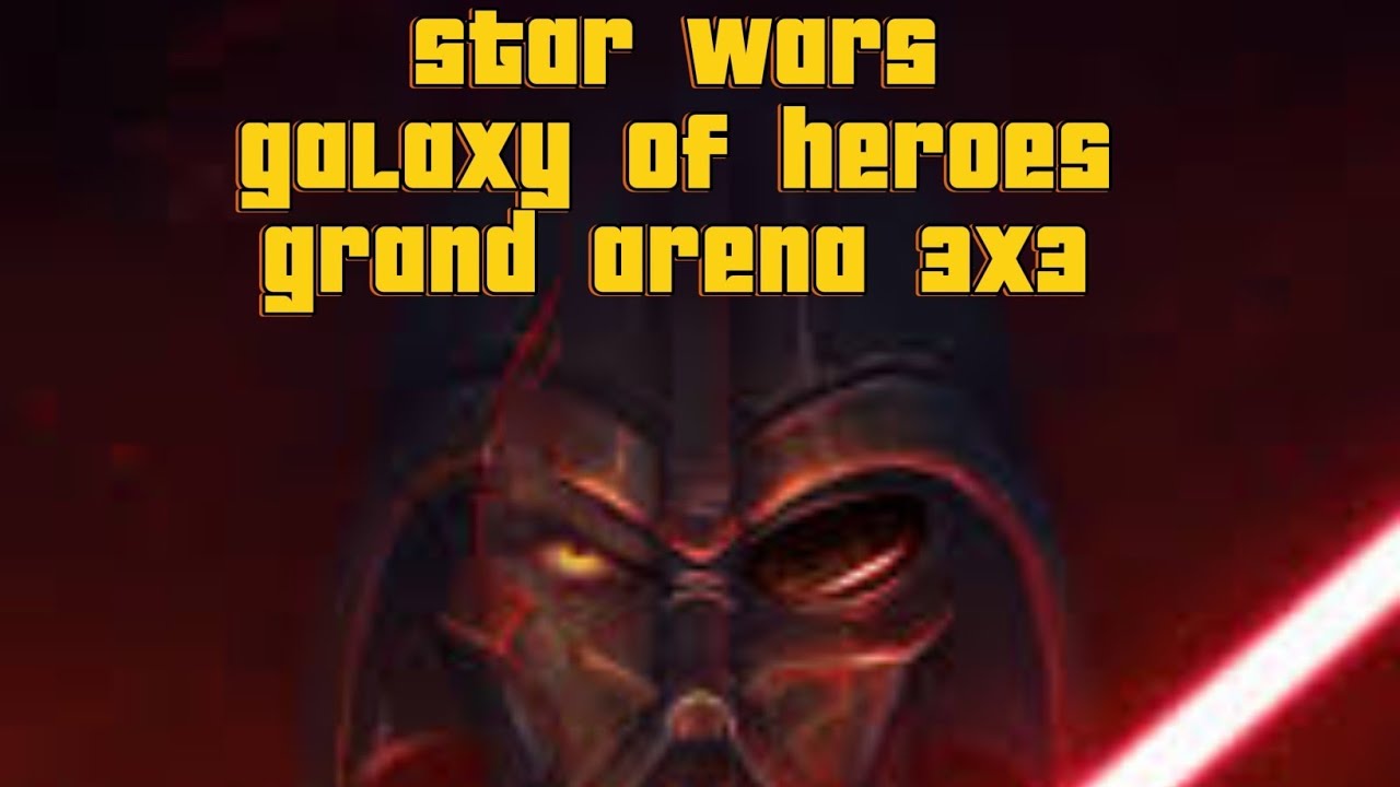 SWGOH/ GRAND ARENA 3X3