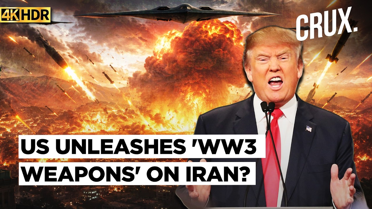 US Using 'Weapons Stockpiled For WW3' Against Iran; Trump Warns Russia-China On Joining War | 4k