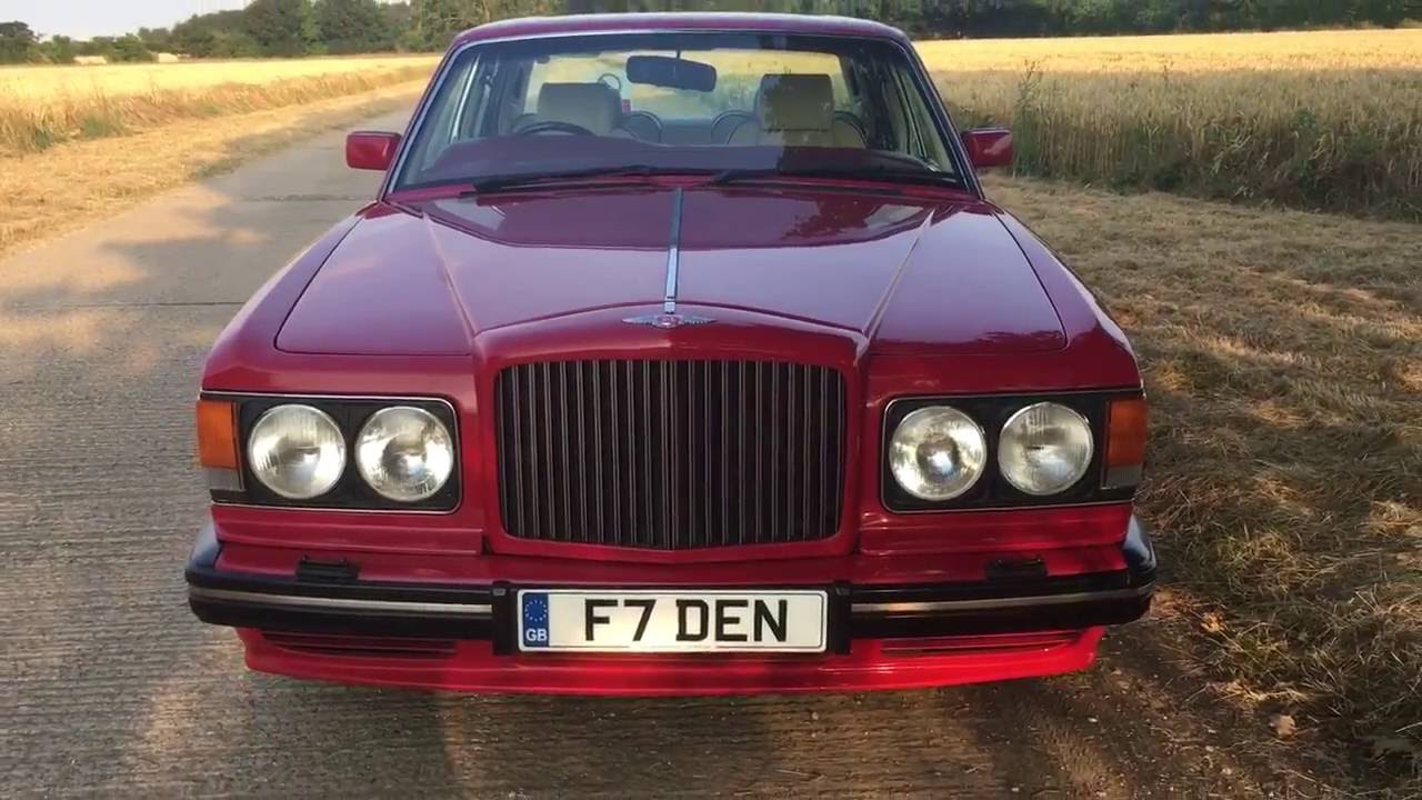 1989 BENTLEY TURBO R LIMO ROLLS-ROYCE 6.75 ENGINE VIDEO REVIEW