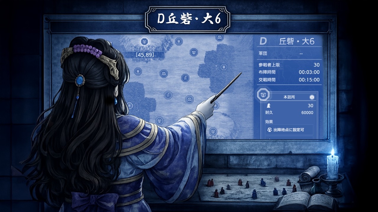 S3・D丘砦・大6｜冷徹な瞳の攻略設計【キングダム覇道】