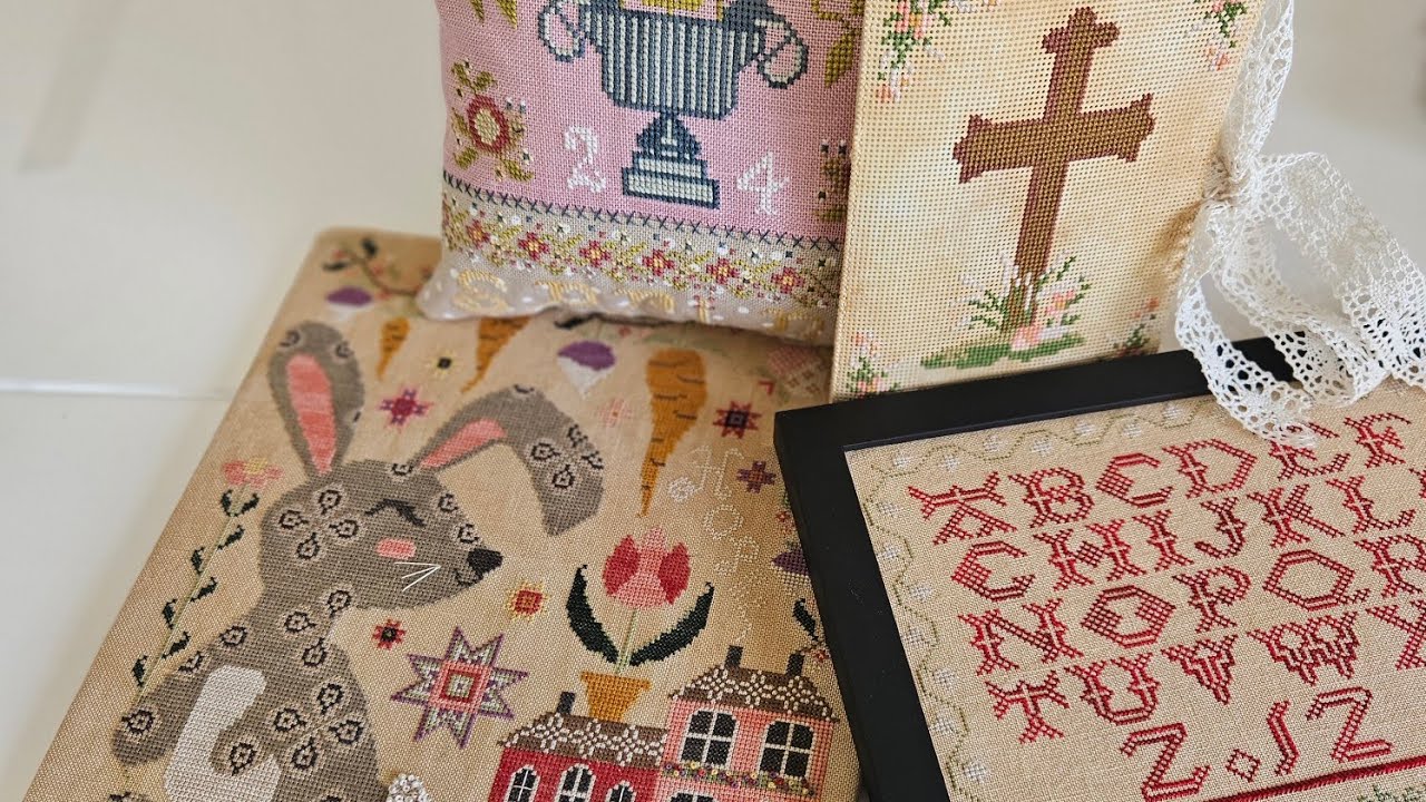 Flosstube #24 NEW spring designs! + some big news!