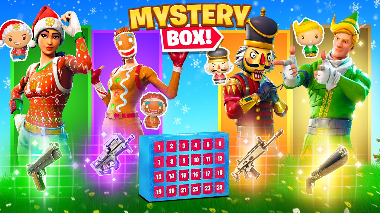 The Fortnite *MYSTERY* ADVENT CHALLENGE!