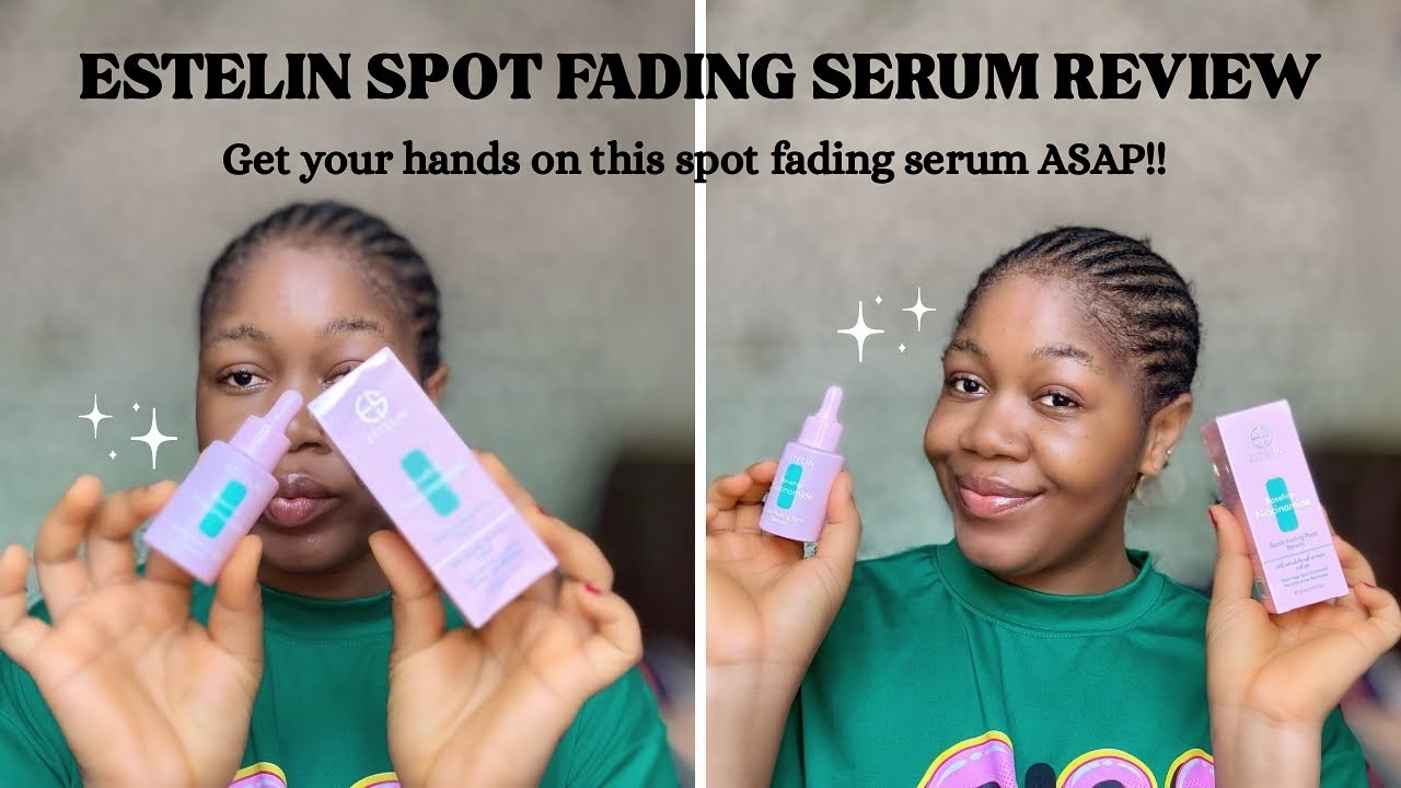 A SPOT FADING SERUM THAT WORKS✨ #estelin #niacinamide #faceserumforoilyskin