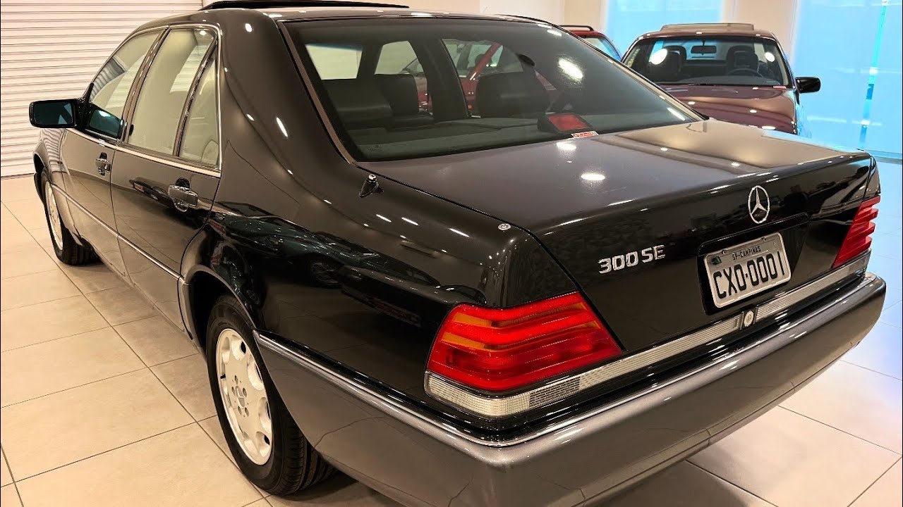 Mercedes do Xororó CXO-0001 1991/1992 300SE W140
