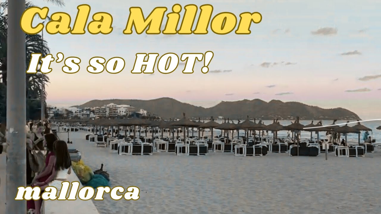 Cala Millor August AND the Police came!!