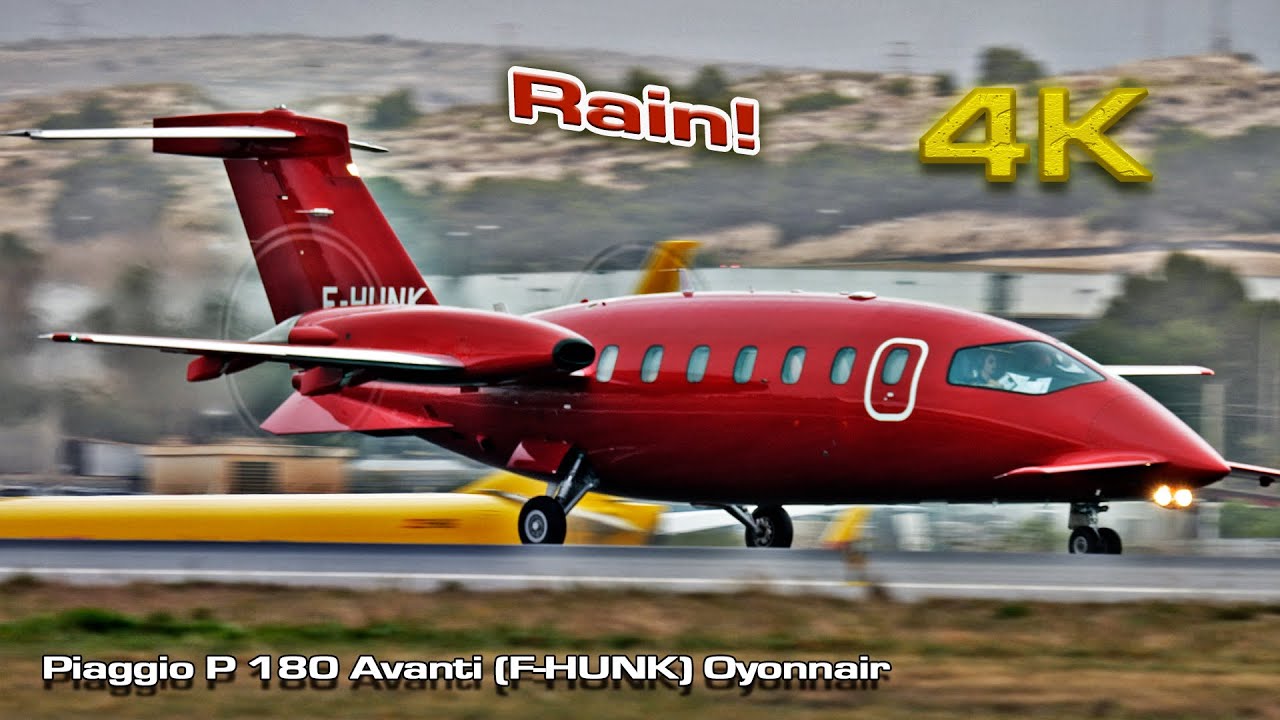 Piaggio P 180 Avanti (F-HUNK) Oyonnair Alicante