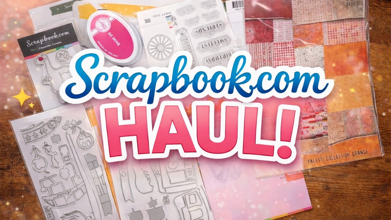 Scrapbook.com Junk Journal and Mixed Media Haul | Budget Dies & Stamps | Tim Holtz Paper + Freebies!