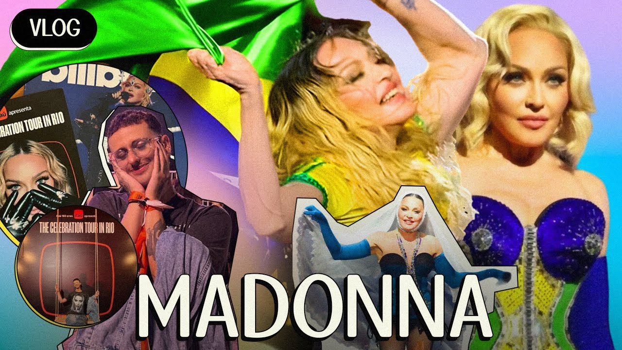 Fui no show da MADONNA NO BRASIL: HISTÓRICO! — Celebration Tour em COPACABANA (Vlog)