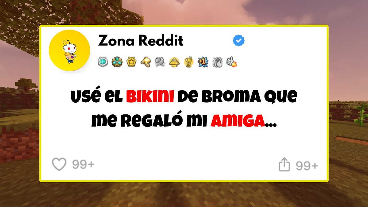 Us&eacute; el bikini de broma que me regal&oacute; mi amiga...