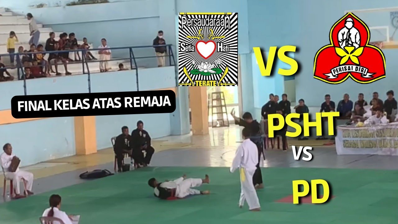 Babak Final Rebutan Kelas Berat || PD Vs PSHT || Kota Atambua || NTT