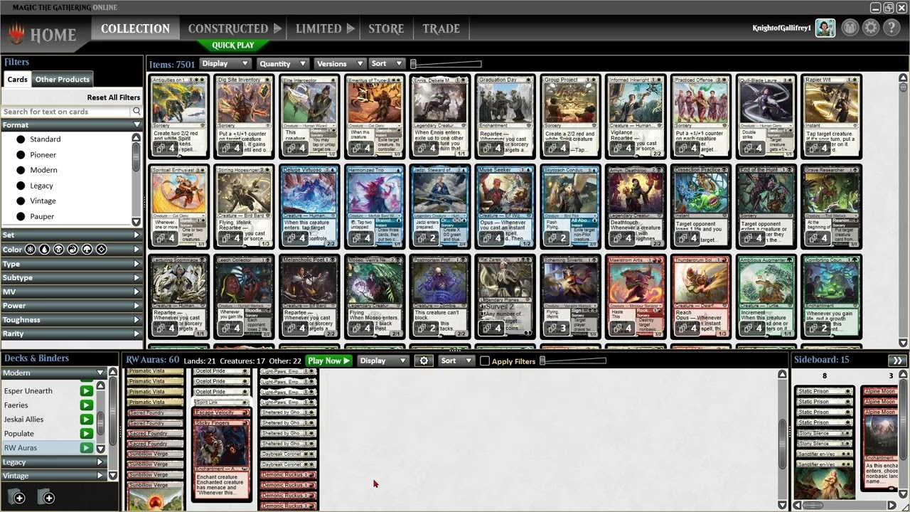 Boros Auras Deck Tech