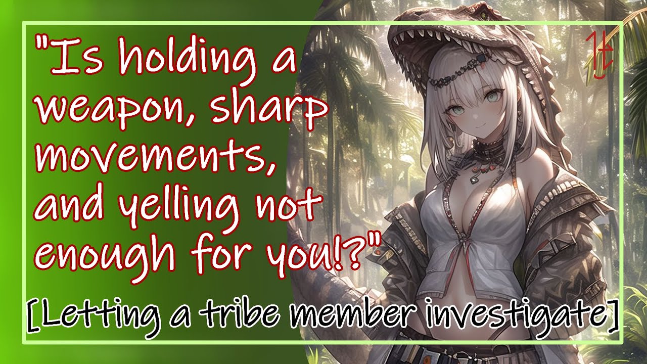 [F4A] Unknowing [Tribe Member VA] [Herbivorous Dinosaur Listener] [Yelling] [Hostile To Friendly]
