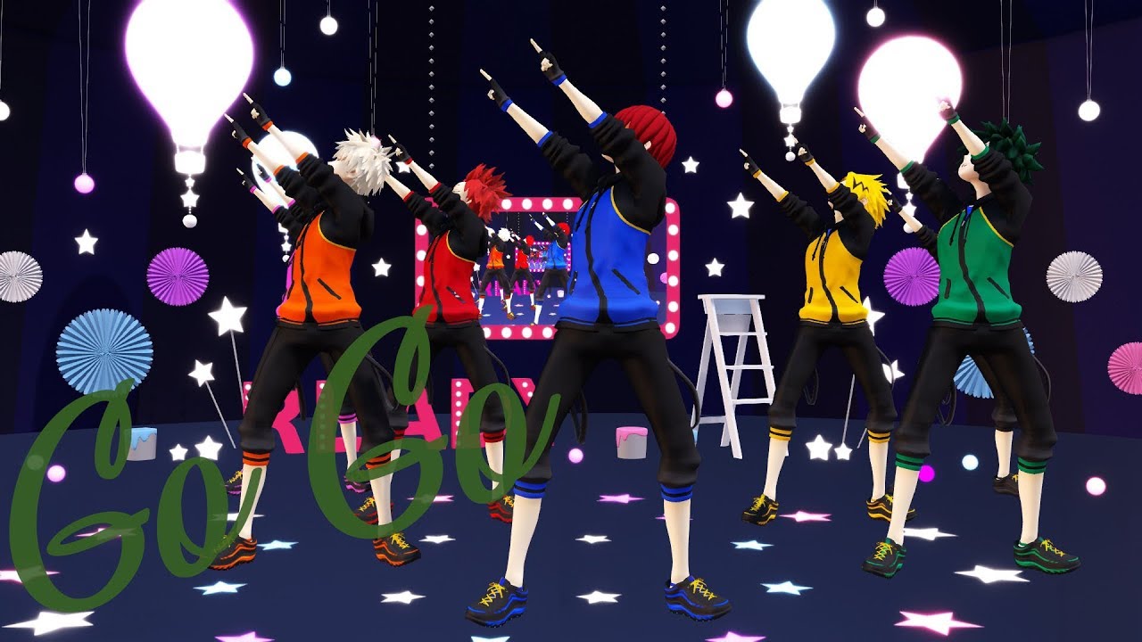 【MMD BNHA】『僕のヒーローアカデミア』GO GO